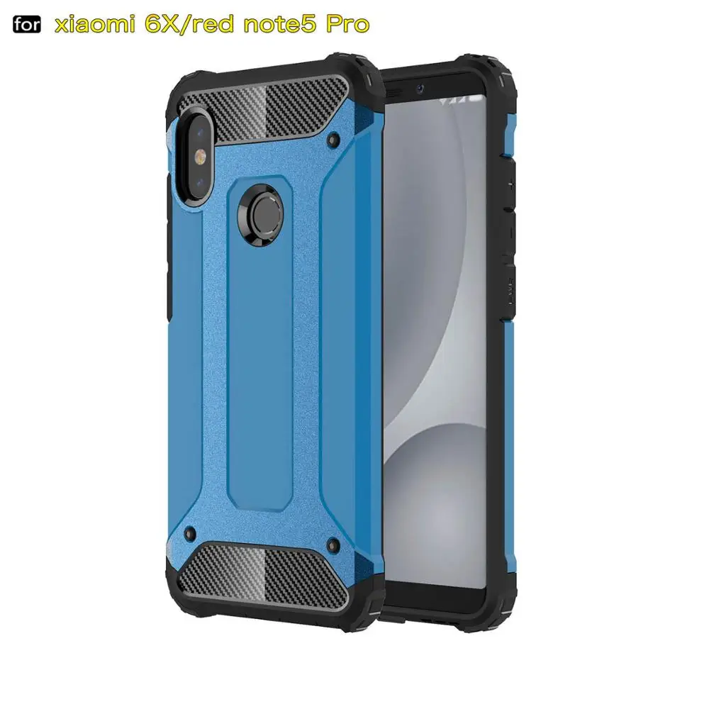 Противоударный чехол для Xiao mi K20 Red mi 7A 8T Note 5 Note 7 6 8 pro Чехол гибридный защитный чехол для Xiao mi A3 mi 8 9 9T A2 чехол - Цвет: Небесно-голубой
