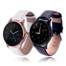 CACGO K88H Liebhaber Stil SmartWatch Leder Armband Wasserdichte MTK2502 Bluetooth Pulsmesser Call Dial Für Android IOS