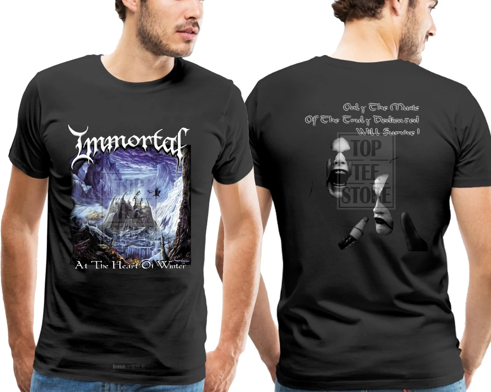 

Immortal At The Heart Of Winter Shirt S M L Xl Black Metal Official T Shirt New