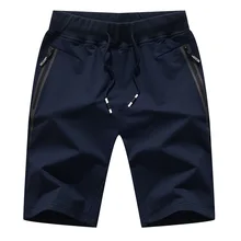 Летние шорты для мужчин мужские шорты кэжуал Brethable бренд Homme Drawstring Бермуды короткие для