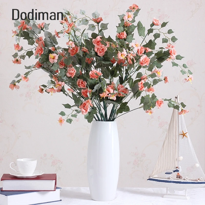 

Wedding Stage Decoration Silk flower Rose Flower Artificial Flower DIY Home hotel window Decor Floral