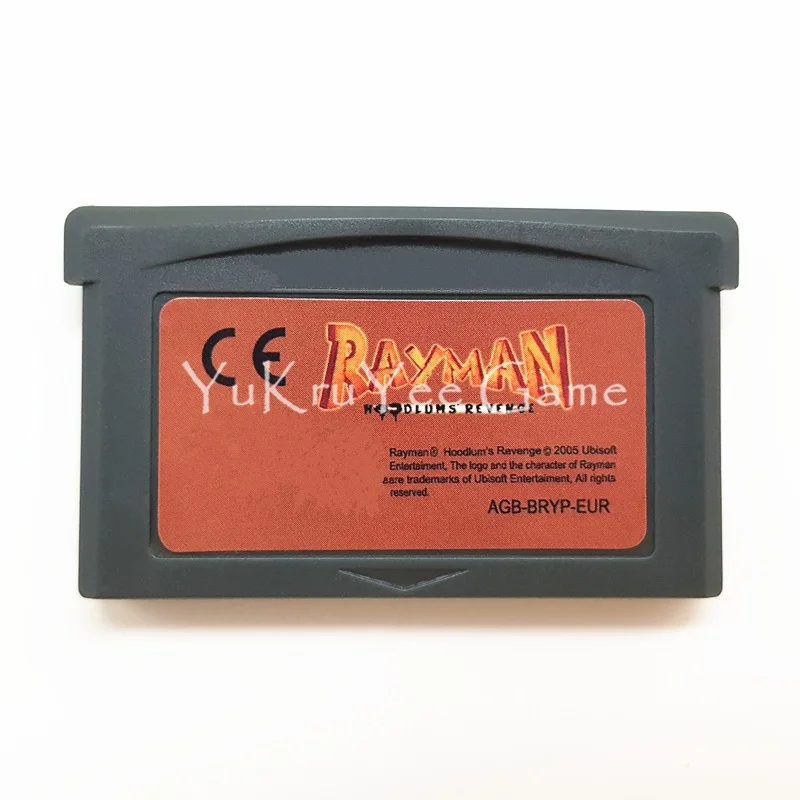 Rayman серии видеоигры карты памяти картридж для 32 бит консоли аксессуары - Цвет: Rayman Hoodlums Reve