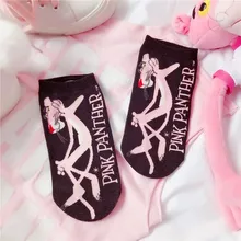 Черные и розовые милые носки 10 пар/партия