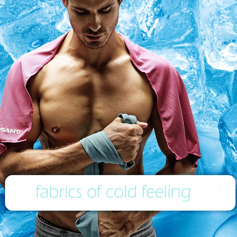 Креативное летнее ледяное охлаждающее полотенце крутое спортивное полотенце s для баскетбола Впитывающее спортивное полотенце из микрофибры
