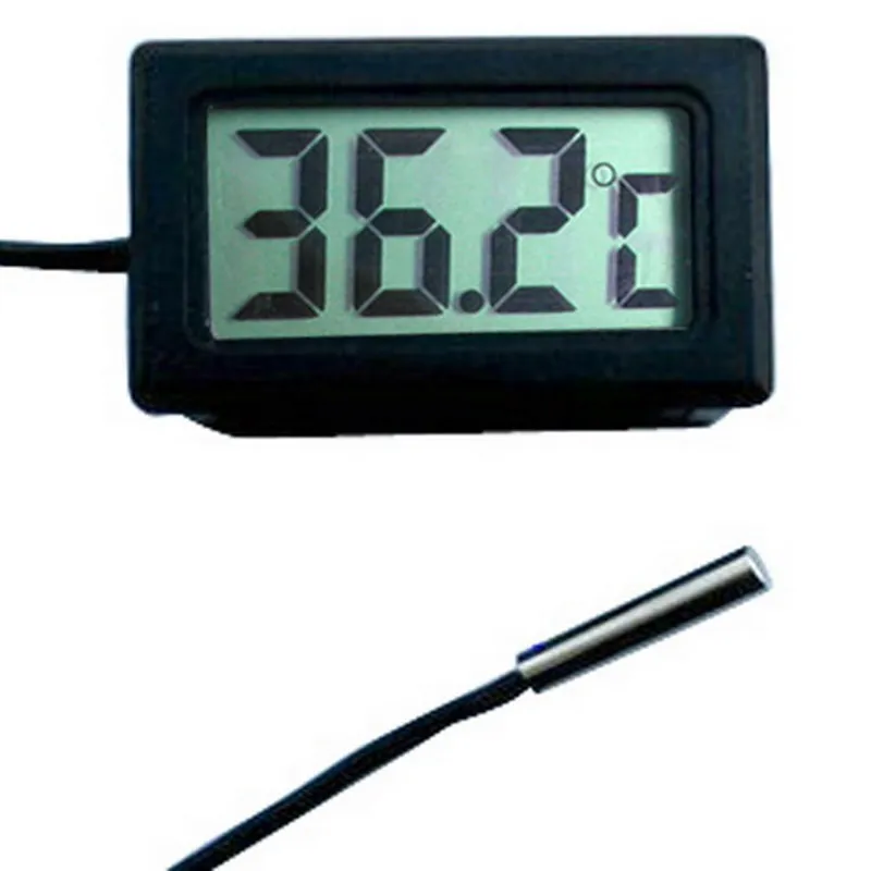 

New 1 PCS Digital LCD Car Fridge Incubator Fish Tank Meter Gauge Thermometer T0112 P15