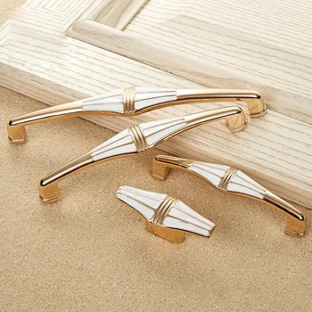 

3.8"Furniture handles Wardrobe handle 5"European pastoral drawer handles Wardrobe solid pull knobs Antique brass dresser handles