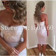 Pink Short Bridesmaid Dresses Robe Demoiselle D’honneur Knee Length Wedding Maid of Honor Dress Vestido Festa Party Dresses