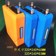 12V 100AH литий-ионный Батарея 1000W Водонепроницаемый чехол 5В USB Порты и разъёмы светодиодный свет Перезаряжаемые с 12,6 V 10A зарядное устройство