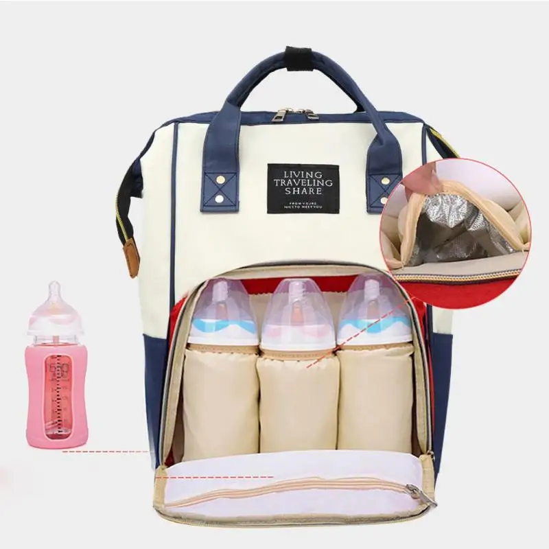 Мумия материнства сумка на молнии большой Ёмкость путешествия для беременных сумка Детская сумка для пеленки многофункциональный уход