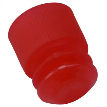 

20 Pieces 60 * 12mm Plastic Centrifuge Tube Plastic Test Tube with Screw Cap (Red)