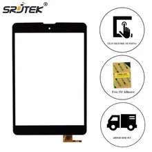 Srjtek 7.85 “Replacemenr Para Qumo Vega 782 3G Pantalla Táctil Del Panel de Cristal Digitalizador Tablet PC + Piezas de Reparación Negro Blanco