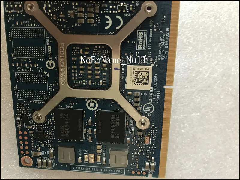 Оригинальная Фотографическая карта для HP ZBOOK 15 17 K610M 1 ГБ тест на 100%|Карты видео- и