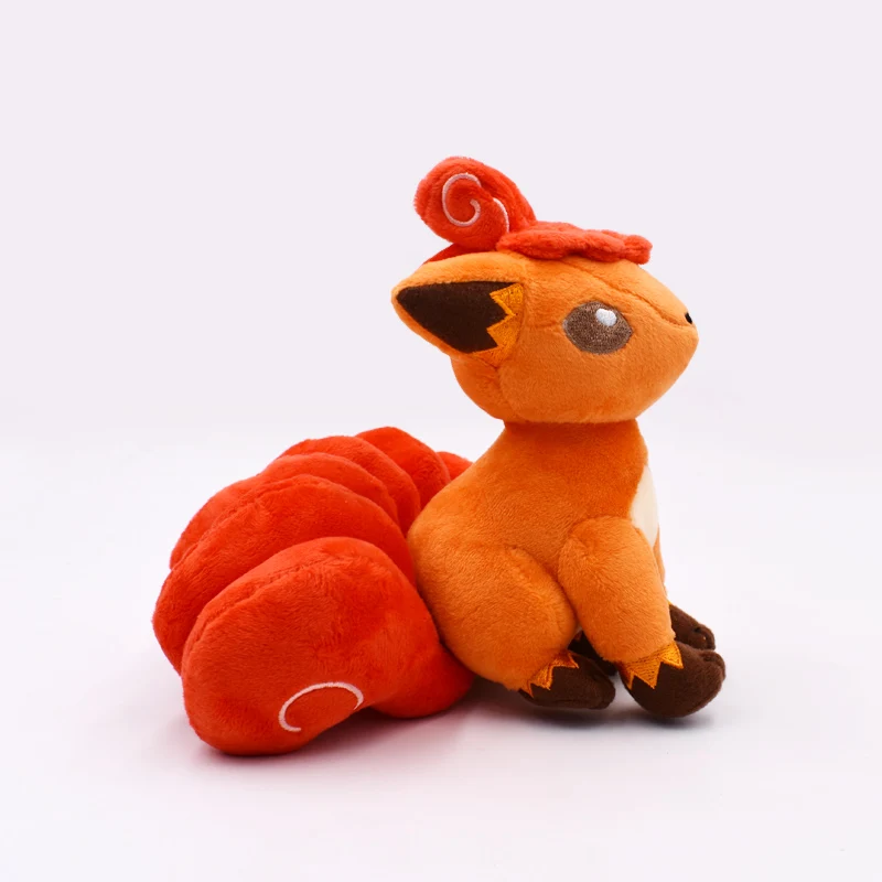 Новинка года Аниме Vulpix плюшевые куклы игрушечные лошадки хороший подарок для детей около 16 см