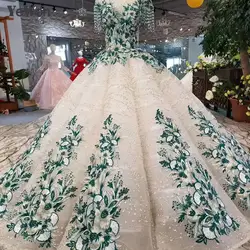 Белый Простой свадебное платье 2019 новый зеленый печать Элегантное свадебное платье Формальное Сексуальная спинки Кружева Платье