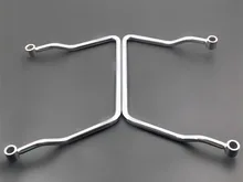 Freeshipping 16 cm Saddle bag Support Bar Mount Bracket Cruiser Touring Custom Motorcycle