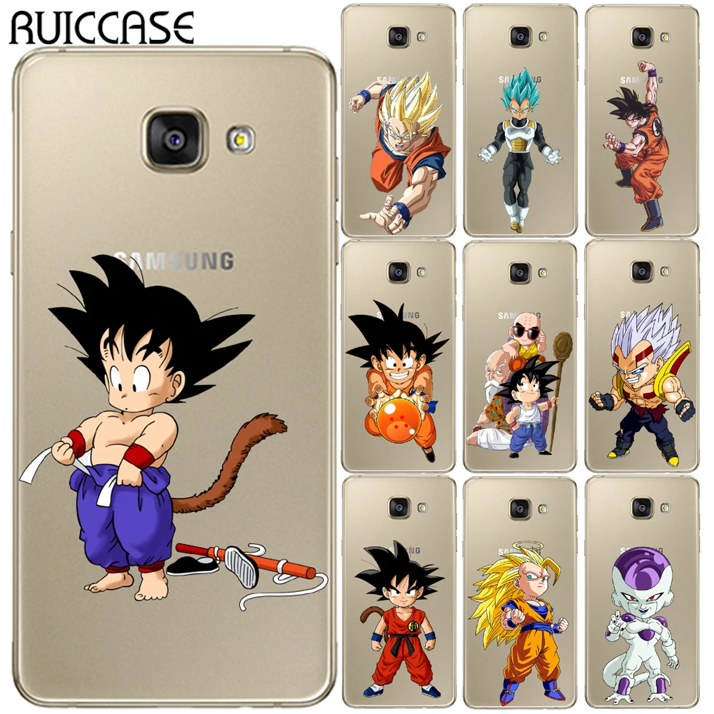 US $1.47 |For Coque Samsung Galaxy A3 A5 A7 2015 2016 2017 A8 Plus A9 2018 A9 Star Case Dragon Ball Goku Soft TPU Phone Back Cover-in Fitted Cases ...