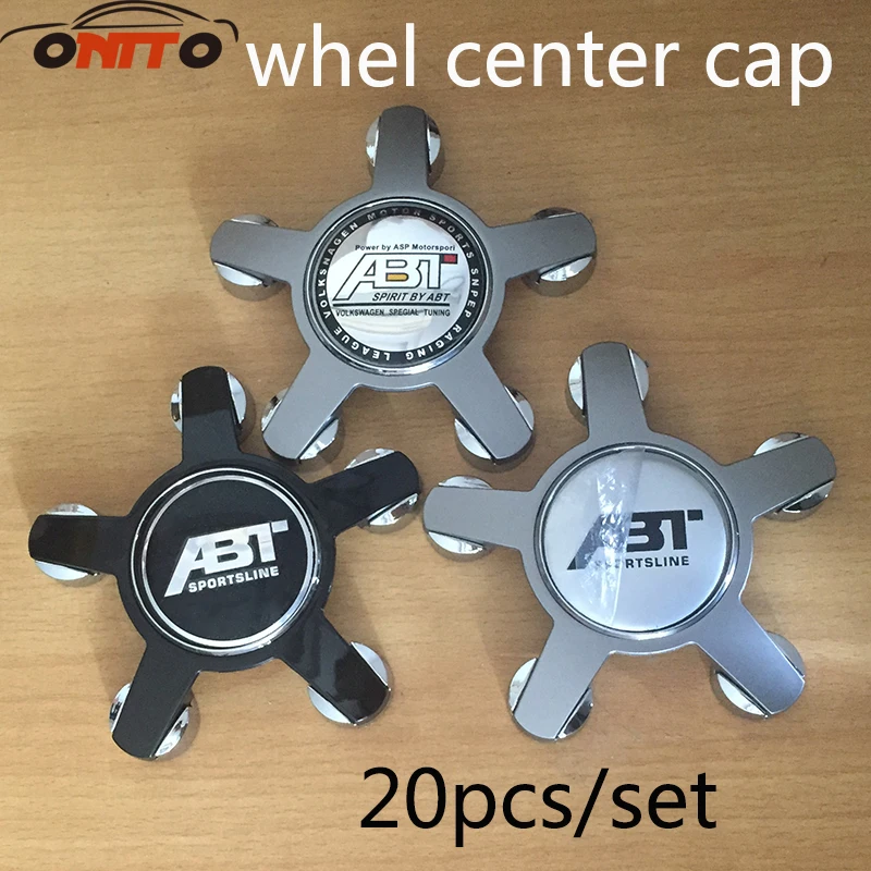 

Hot Sale 20PC 135mm ABT SPORTSLINE Car Wheel Centre Hub Caps Emblem for Audi 135mm Car Wheel Caps