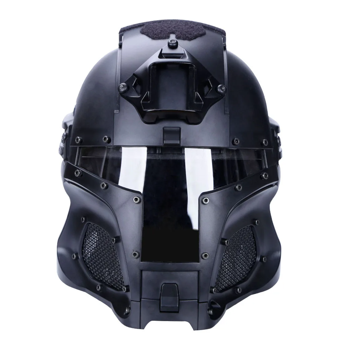 

New Hot WST 4 Color ABS Middle Ages Iron Warrior Tactical Helmet Tactical Equipment For Teenager Outdoor Fun Activity