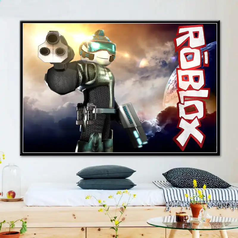 Detail Feedback Questions About New Roblox Game Cartoon Anime Comics - poster and prints hot classic roblox game cartoon anime comics wall art canvas painting wall pictures
