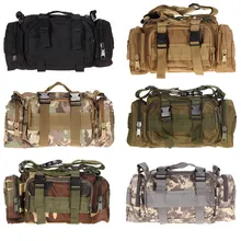3L 600D Waterproof Waist Bag Oxford Climbing Bags Outdoor Military Tactical Camping Hiking Pouch Bag mochila