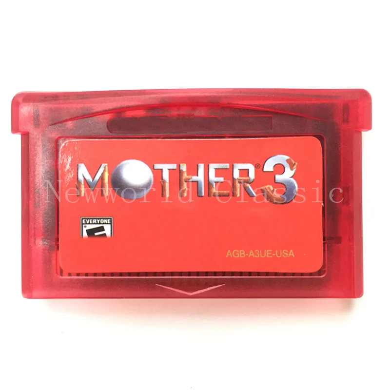 

Mother 1+2 Mother 3 English language for 32 Bit Video Game Cartridge Console Card Handheld Player US/EU Version