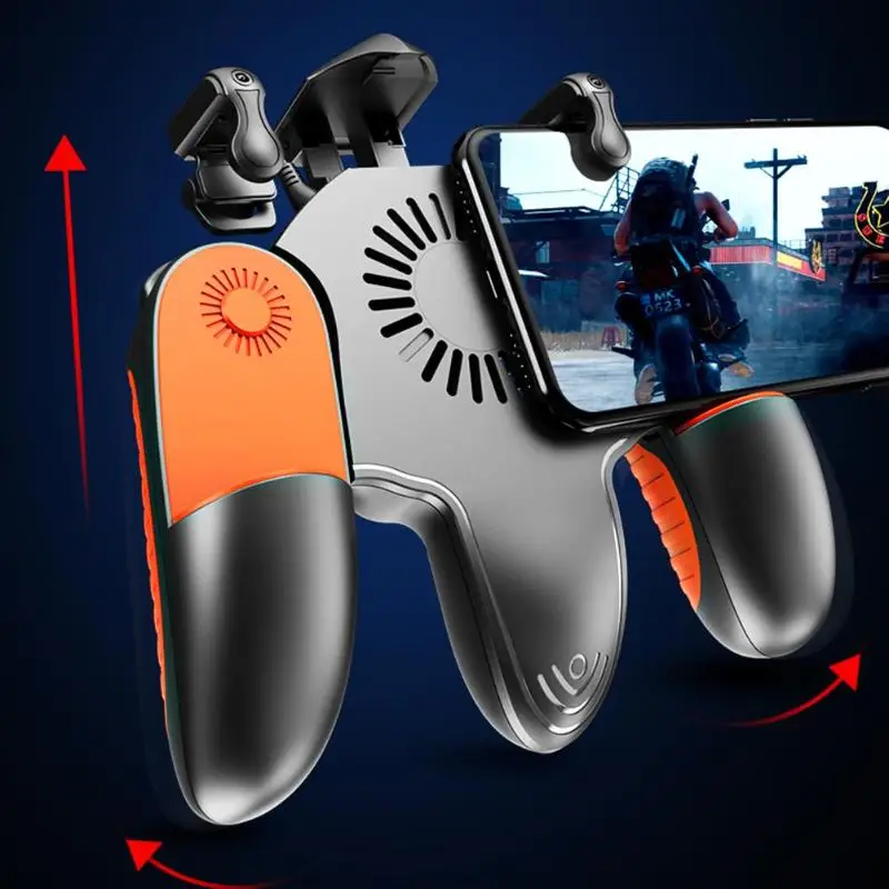  JS26 Pulse Moible Controller PUBG Gamepad Free Fire L1 R1 Trigger Button Joystick PUBG Physical Aid