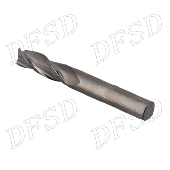 

6mm Shank 17mm Blade Length Carbide CNC Three 3 Flute Spiral Bit End Mill Cutter
