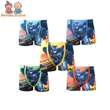 4 шт./лот детские трусы-боксеры нижнее белье для мальчиков детское нижнее белье Короткие брюки под Штаны мягкие трусы-боксеры для мальчиков