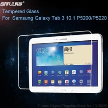BINFUL Премиум 0,3 мм закаленное Стекло Экран протектор для Samsung Galaxy Tab 3 10,1 P5200 P5220 P5210 с уровнем твердости 9 H Hard, цельная женская обувь из прозрачного материала