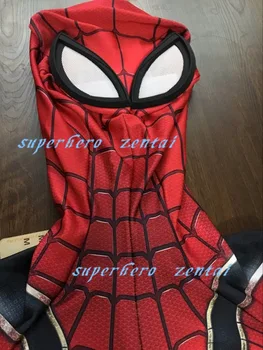 

Iron Spider MCU Version 3 Superhero Costume Spiderman Homecoming Cosplay Zentai Bodysuit Halloween jumpsuit Free Shipping