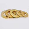 100pcs 10pcs DIN125 M2 M2.5 M3 M4 M5 M6 M8 Seal Plain Washers Brass flat washer Copper flat gasket meson brass seal gasket ► Photo 3/3