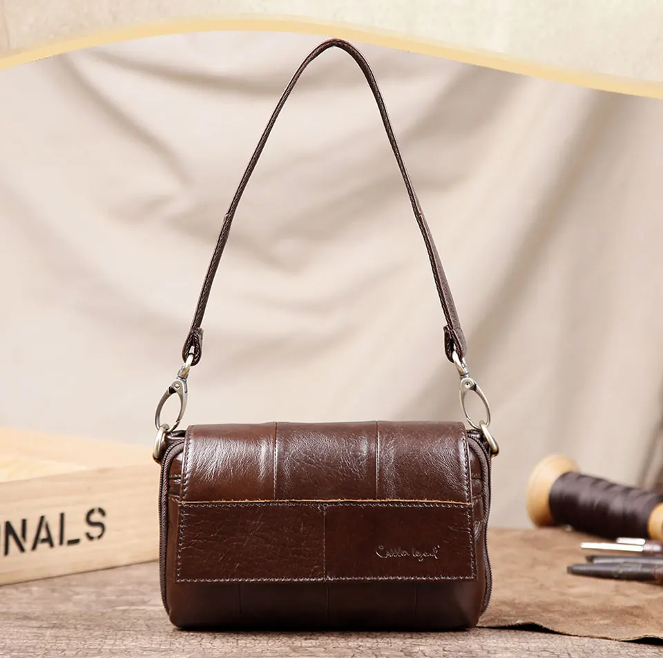 Cobbler Legend оригинальная женская сумка почтальон натуральная кожа маленькие сумки винтажные сумки через плечо для женщин#803211