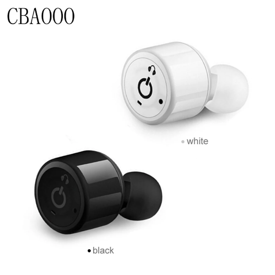 

CBAOOO Wireless Bluetooth Earphone X1T Mini Invisible Cordless Bluetooth Headset CSR 4.1 Earbuds Anti-fall Headset with Mic