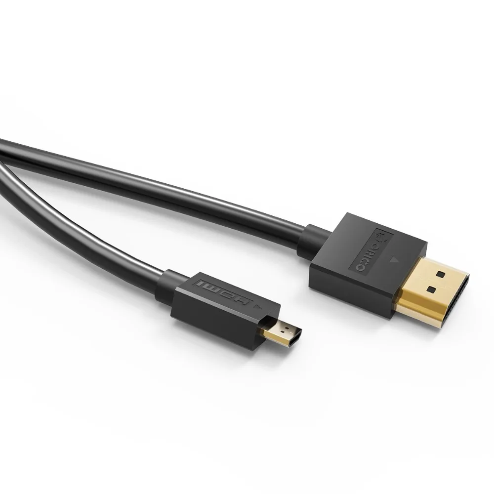 ORICO Mirco hdmi-hdmi кабель 4K 3D HDMI 2,0 разъем для ЖК-телевизора проектора PS3 PS4 xbox 360 PC HDMI видео кабель