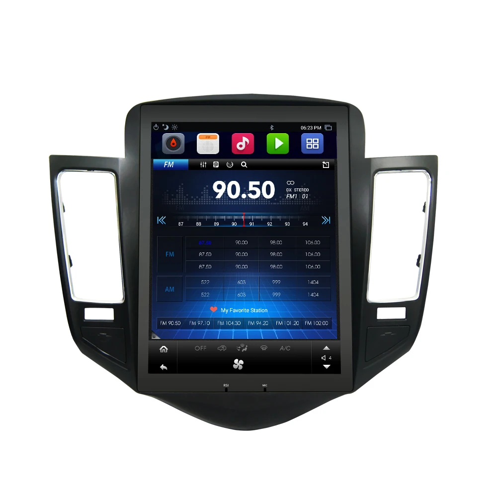 Android 7,1 8 CORE Car Stereo DVD Player GPS navegación Multimedia para Chevrolet Cruze 2012-2009 Headunit Radio Audio Flash 32G