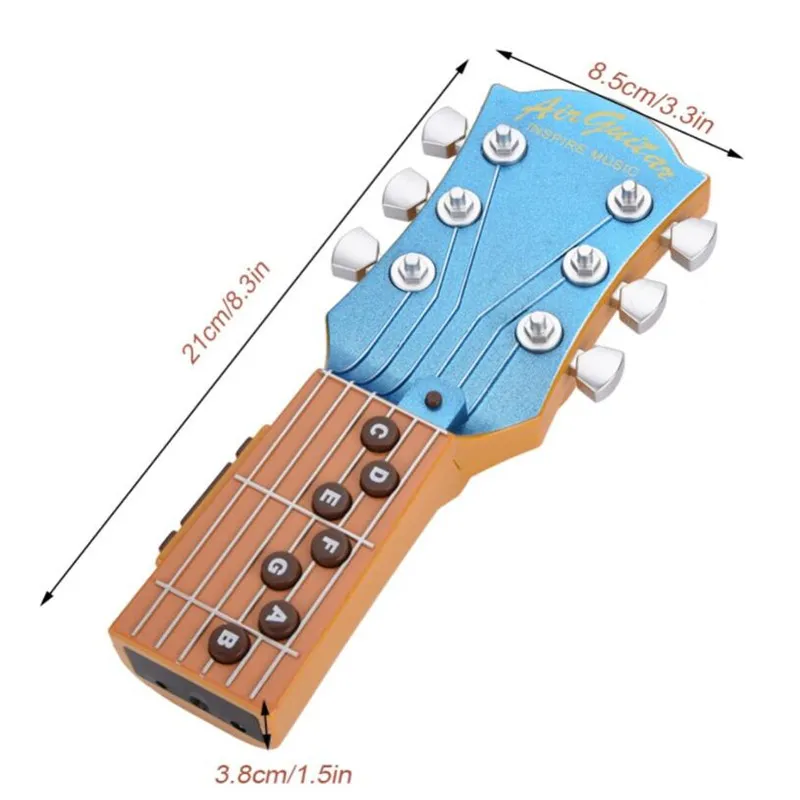 1 шт. детская Гитара воздуха Инфракрасный электронный гитары, музыкальные инструменты для Детский подарок Обучающие, музыкальные игрушки