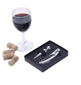 

free shipping Carton box wine red wine bottle opener set bottle opener kit wine screwdriver bottle bar set