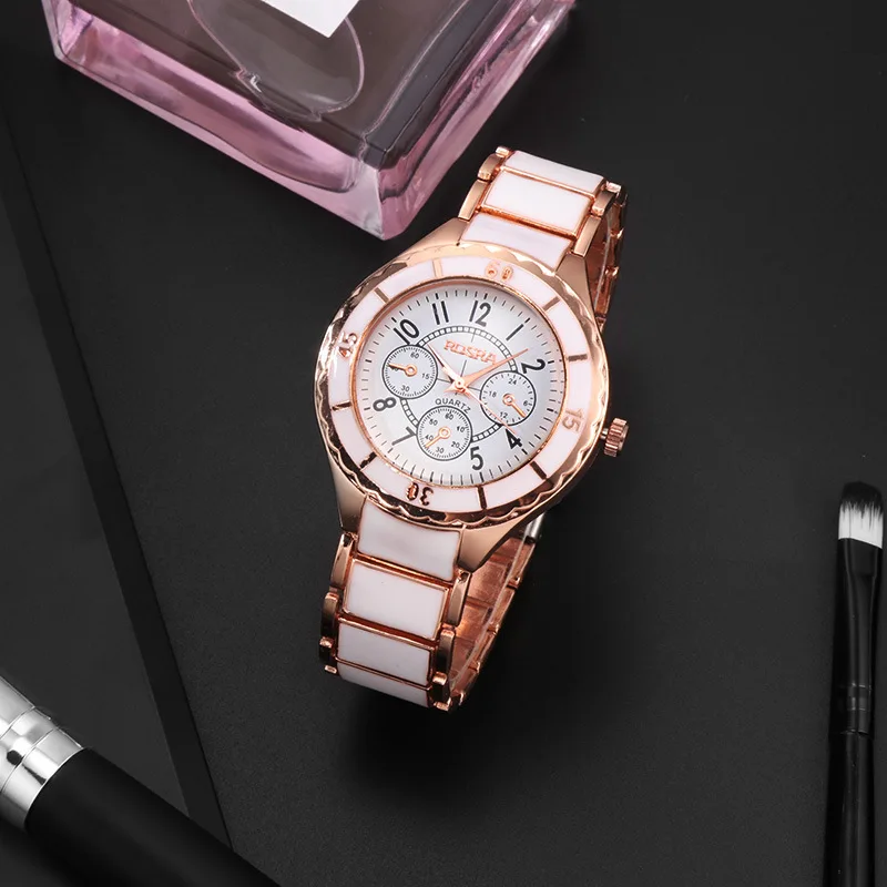 Женские часы Новые Модные женские кварцевые наручные часы Аналоговые кварцевые часы женские керамические наручные часы женские часы Relojes Mujer