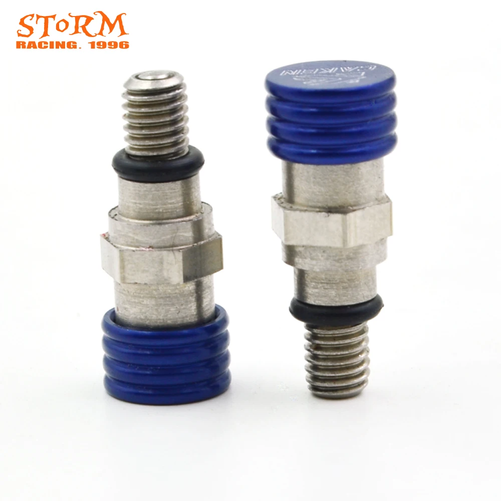 M5*0.8MM Motorcycle Aluminum Fork Bleeder Air Valve Screw For Yamaha