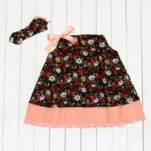 Baby Girl Sleeveless Summer Dress 2016 Hot Infant Dress Newborn Baby Gift Dress With Baby Girl Dress PPCD03