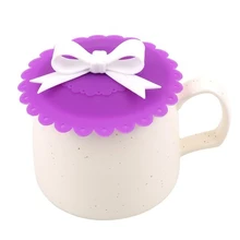 Пылезащитный чехол для чашки с бантом, пищевой силикагель, износостойкий и высокотемпературный, уникальный, красивый и практичный