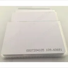 По DHL 4000 шт CR80 125 кГц EM4100 RFID карта для контроля доступа