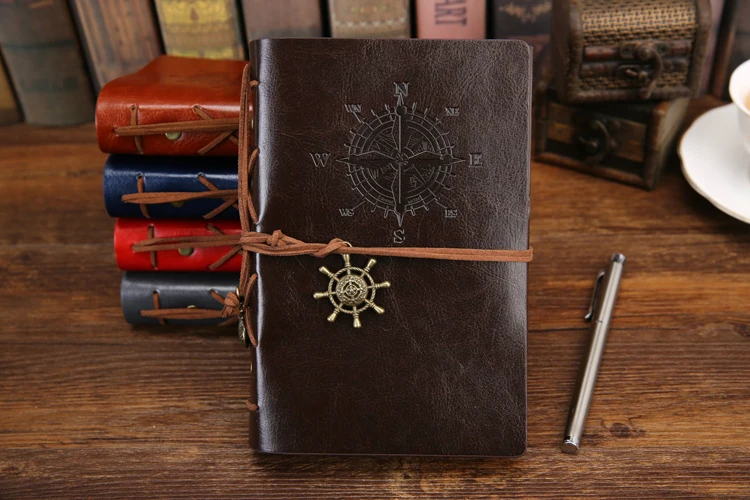 Steampunk Leather Cover Notebook