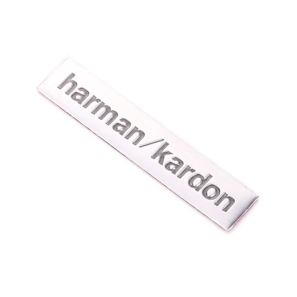 3D Harman/Kardon Hi Fi стерео динамик алюминиевая эмблема наклейка автомобиль аксессуары