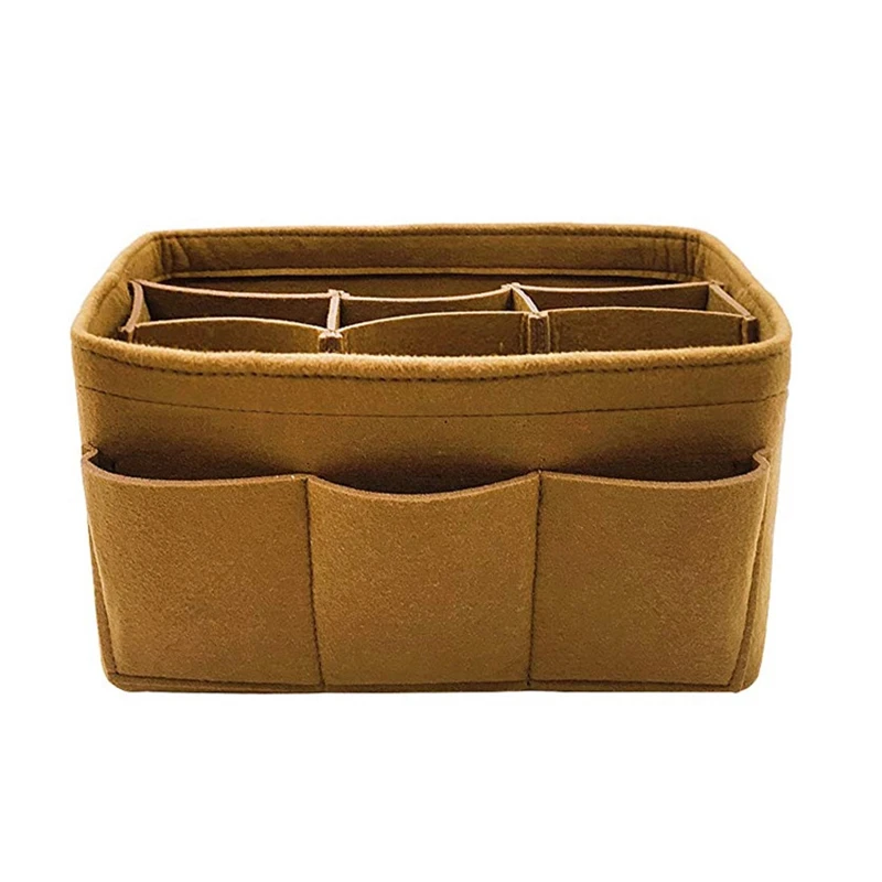 

Felt Cosmetic Bagr Multi-Function Creative Double Travel Felt Storgage Bag