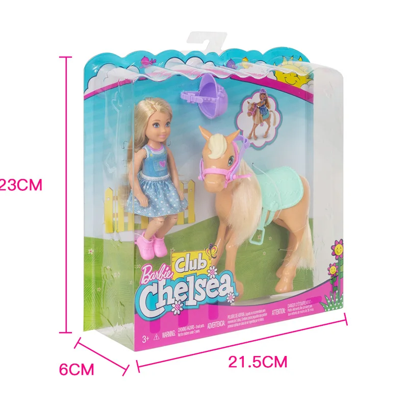 barbie chelsea caballo