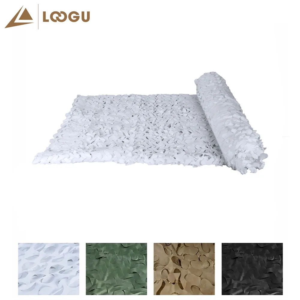 

LOOGU E 1.5M*10M Camouflage Net Photography Background Decoration Hunting Blinds Camouflage Netting Black Camo Netting