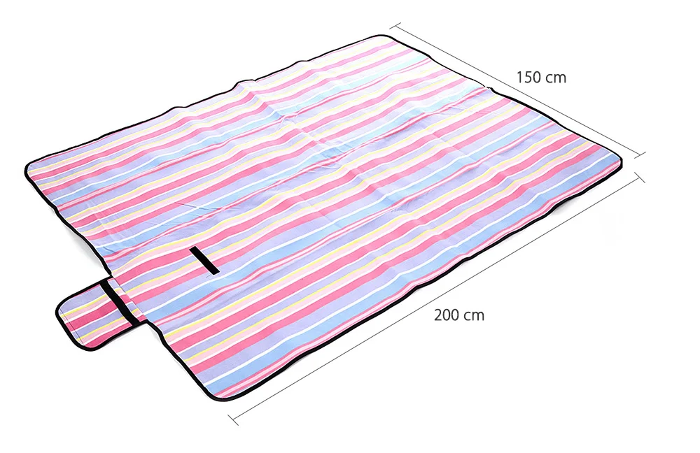 150x200 см водонепроницаемый складной коврик для кемпинга, коврик для пикника, плед, пляжное одеяло, детское одеяло для альпинизма, многопользовательский туристический коврик