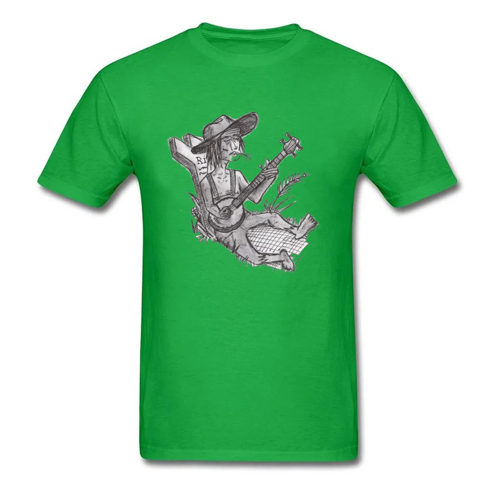Tops Shirts Banjo Boy Autumn 2018 Fashion Print Short Sleeve Pure Cotton Crew Neck Male T Shirts Print Tops T Shirt Banjo Boy green