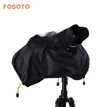 Fosoto Kamera Abdeckung Wasserdicht Regensicher Regen Weiche Tasche Photo Professional Digital-Fall Für Canon Nikon Pendax Sony DSLR Kameras(China)
